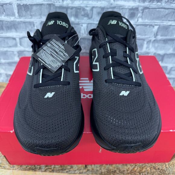 New Balance 1080 V15 Black Black Running Shoes M10805MD Mens Size 9.5 D NIB #2 main image 7